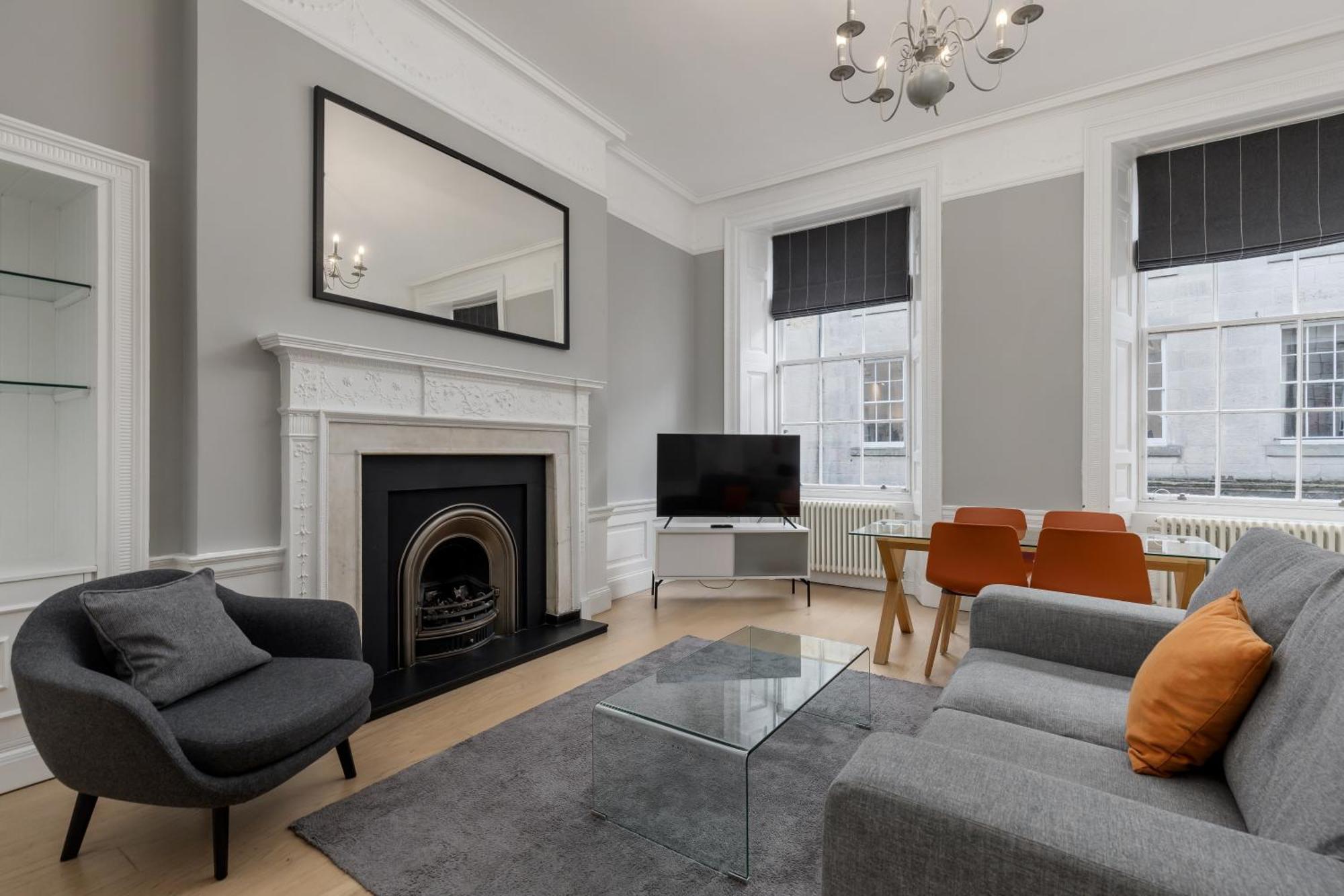 Destiny Scotland - Hill Street Apartments Edinburg Exteriör bild