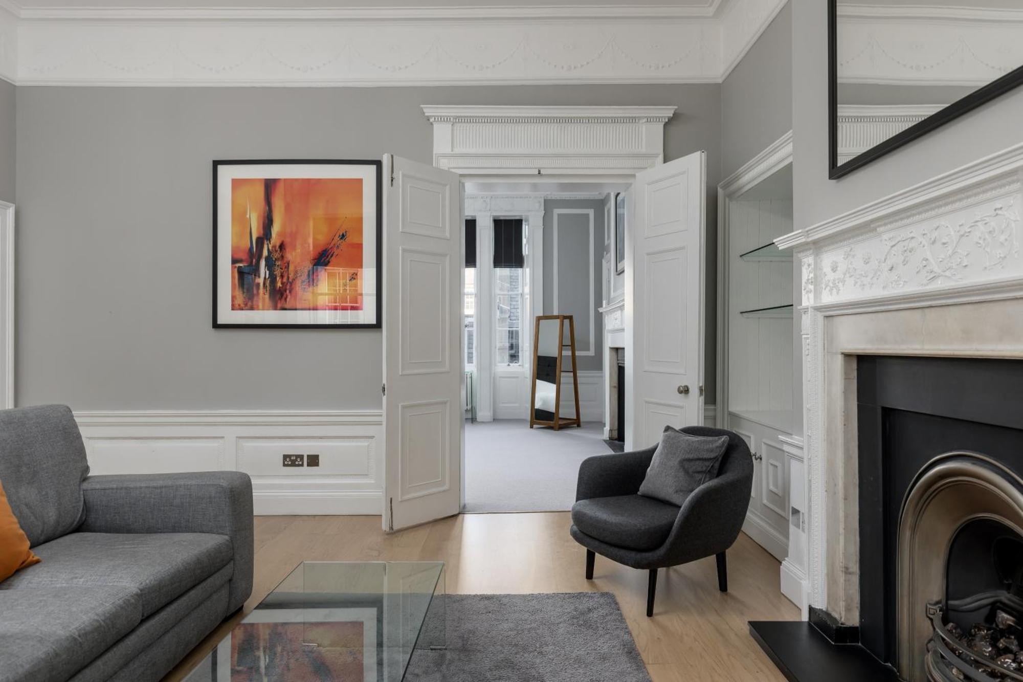 Destiny Scotland - Hill Street Apartments Edinburg Exteriör bild
